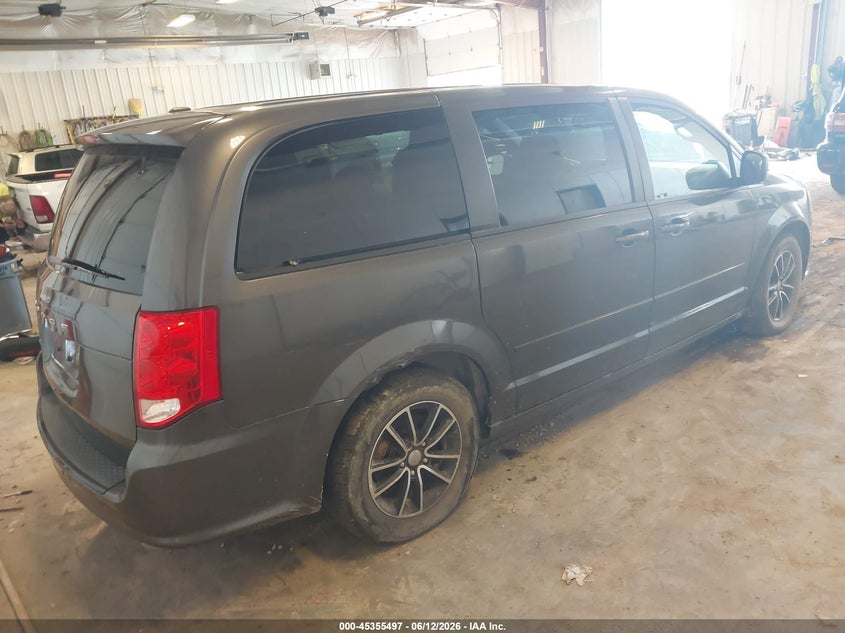 Vin: 2c4rdgbg9fr684463, lot: 45853444, dodge grand caravan se plus 20154