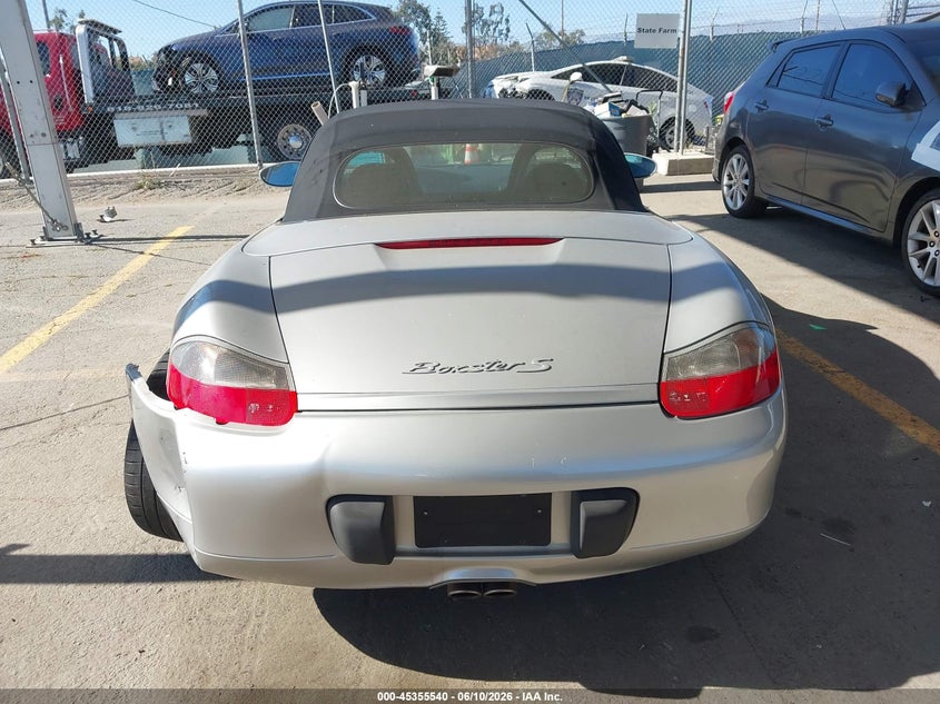 2000 Porsche Boxster S VIN: WP0CB2981YU664436 Lot: 45355540