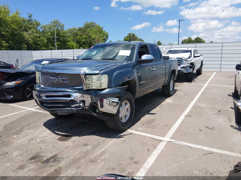 Vin: 3gtp2ve39bg380155, lot: 45853501, gmc sierra 1500 sle 20112