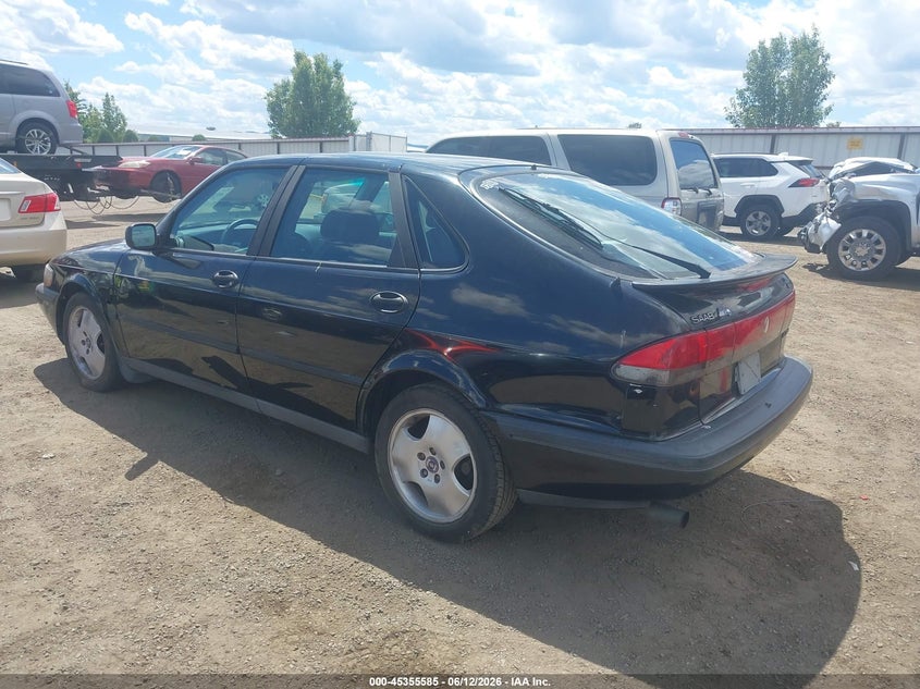 1997 SAAB 900 HATCHBACK 2.0L I-4 DOHC, TURBO, 185HP