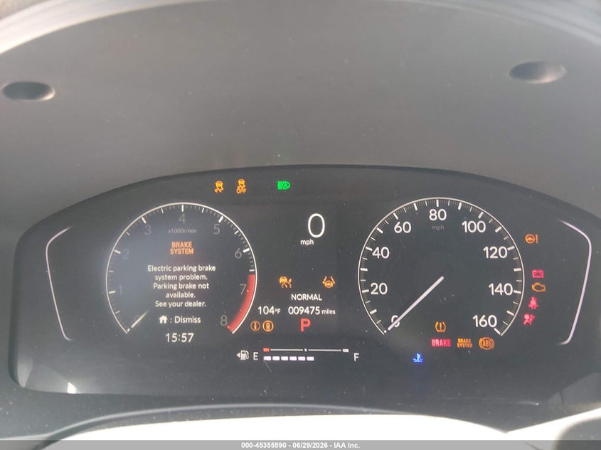 HONDA CIVIC SEDAN 2025 VIN 19XFL2H89SE034911
