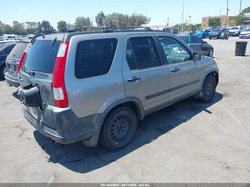 2006 HONDA CR-V SPORT UTILITY VEHICLE 2.4L I-4 DOHC, VVT, 156HP