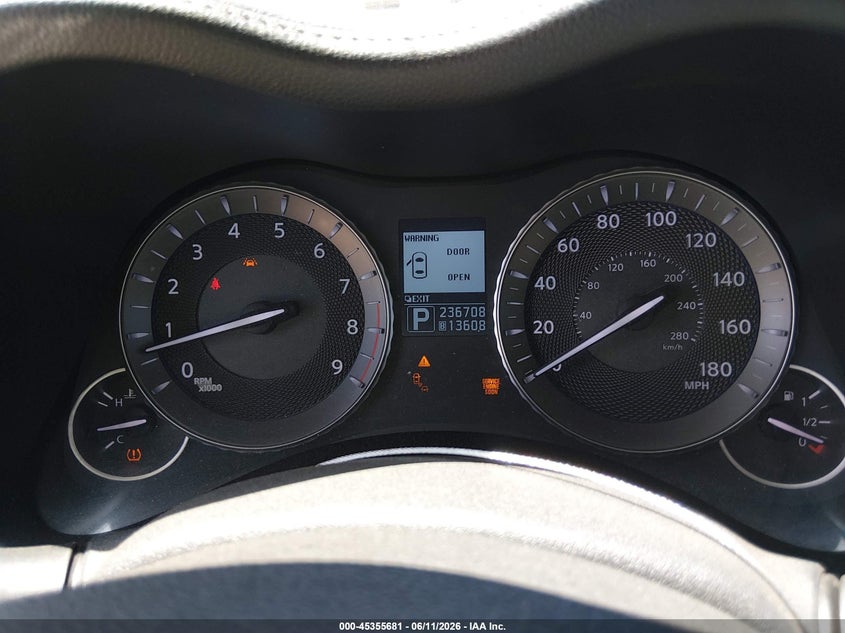 INFINITI M37 2011 VIN JN1BY1AP5BM325812