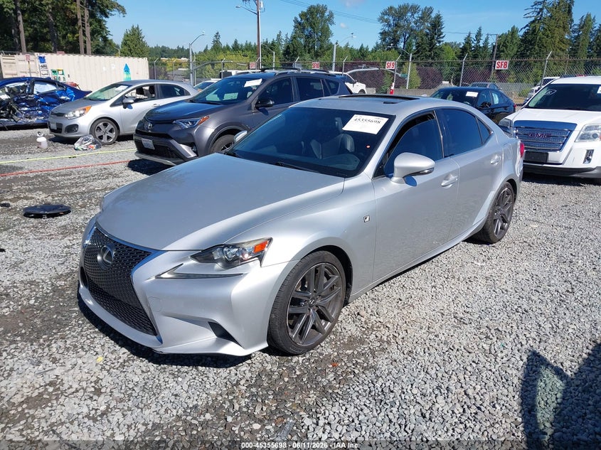 Vin: jthbe1d26g5023760, lot: 45853645, lexus is 350 20162