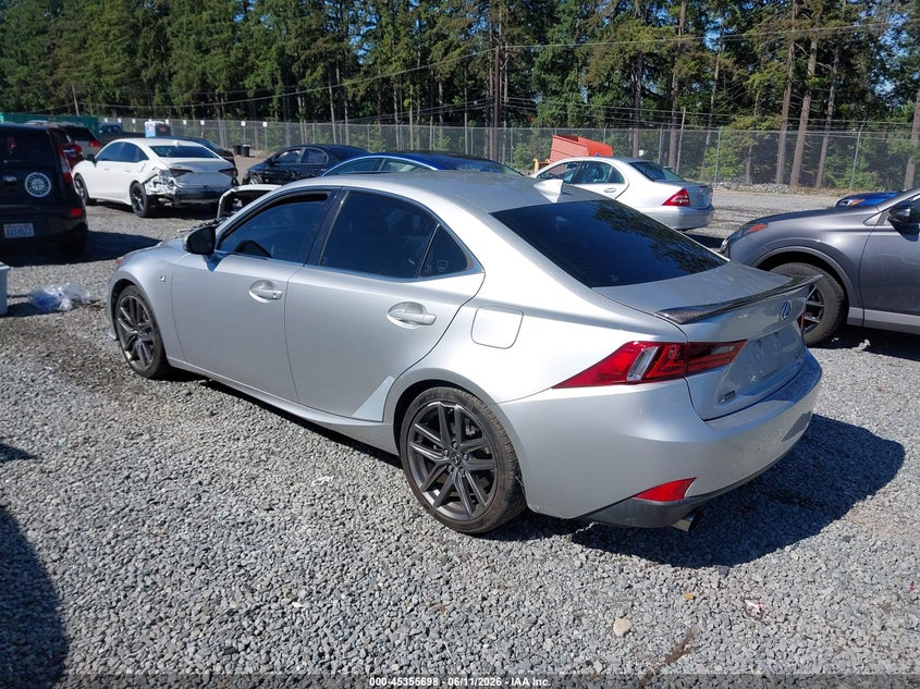 Vin: jthbe1d26g5023760, lot: 45853645, lexus is 350 20163