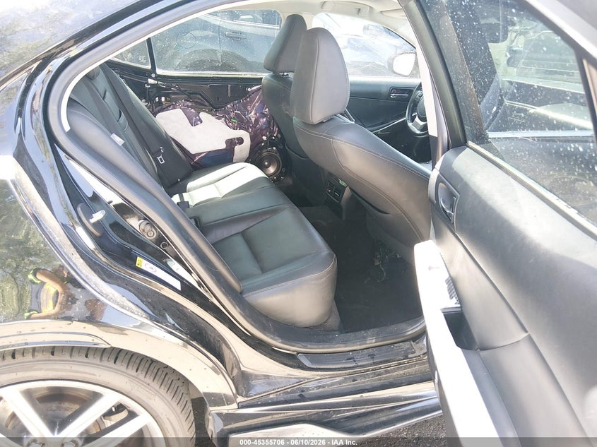 Vin: jthcf1d24e5008303, lot: 45853653, lexus is 250 20144