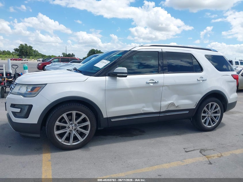 2016 Ford Explorer Limited VIN: 1FM5K7FH1GGB17637 Lot: 45355763