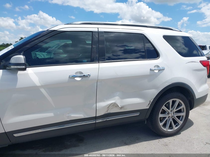 2016 Ford Explorer Limited VIN: 1FM5K7FH1GGB17637 Lot: 45355763