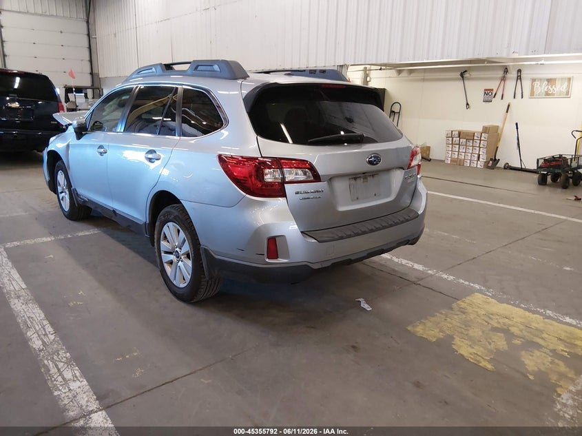 Vin: 4s4bsafc5f3314823, lot: 45853739, subaru outback 2.5i premium 20153