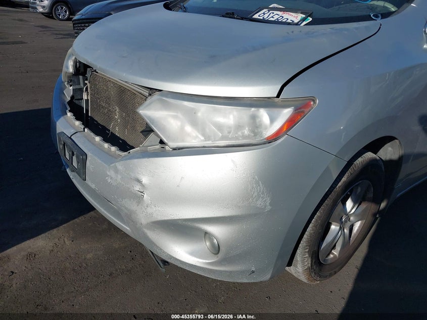2016 Nissan Quest Platinum/S/Sl/Sv VIN: JN8AE2KP0G9155167 Lot: 45355793