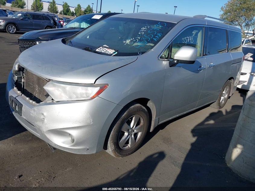 JN8AE2KP0G9155167 2016 Nissan Quest Platinum/S/Sl/Sv photo 1