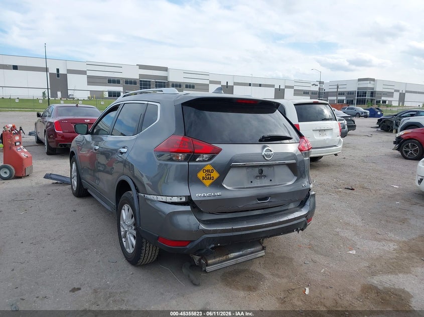 2018 NISSAN ROGUE auction photo 3