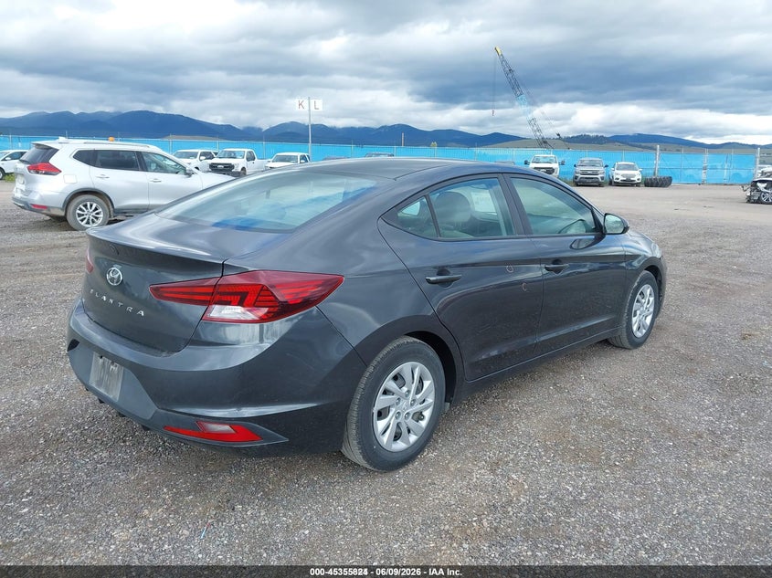 2020 HYUNDAI ELANTRA auction photo 4