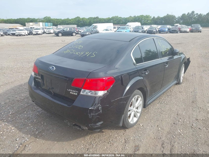SUBARU LEGACY 2013 VIN 4S3BMBC68D3002172