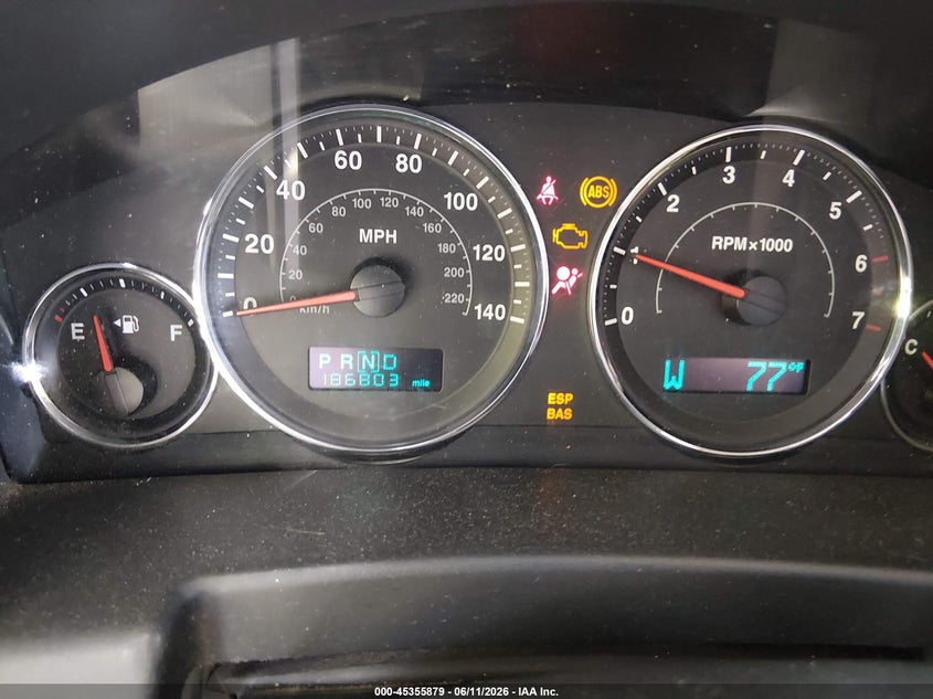 2007 Jeep Commander Sport VIN: 1J8HH48K97C655221 Lot: 45355879