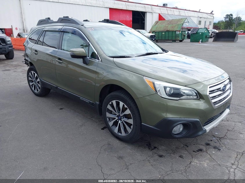Vin: 4s4bsanc4f3274199, lot: 45853839, subaru outback 2.5i limited 2015 img_1