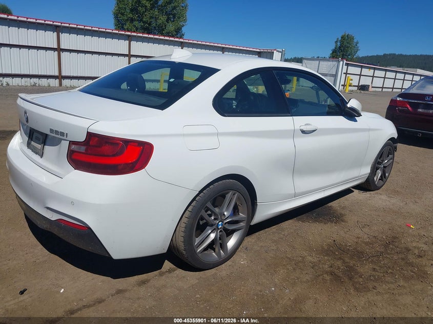 Vin: wba1f9c58gv545260, lot: 45853848, bmw 228i 20164