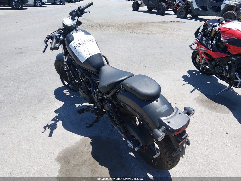 2021 HONDA CMX500 auction photo 3