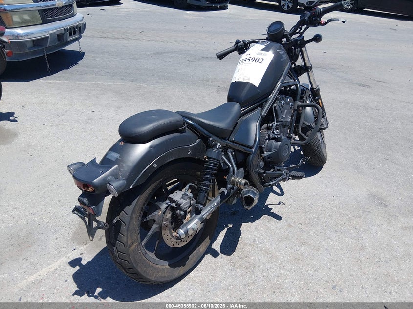 2021 HONDA CMX500 auction photo 4