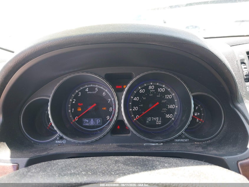 2009 INFINITI M35 auction photo 7