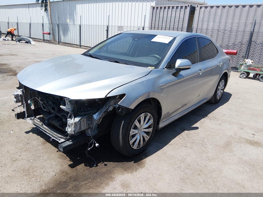 2020 Toyota Camry Le Hybrid 4T1C31AK4LU521757 photo 1