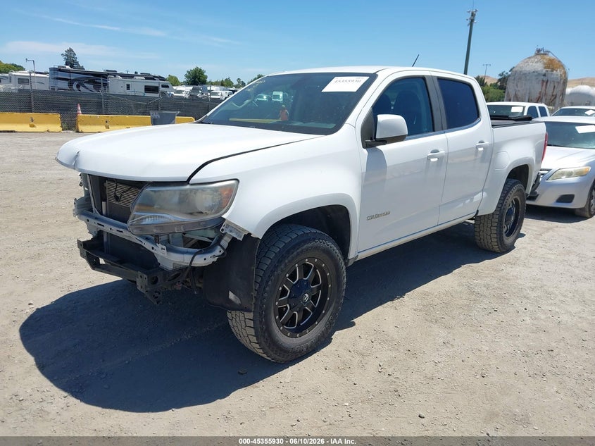 2016 Chevrolet Colorado Lt 1GCGSCE35G1140689 photo 1