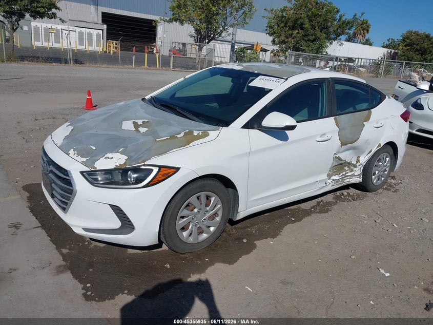 5NPD74LF1HH095560 2017 HYUNDAI ELANTRA SE photo 1