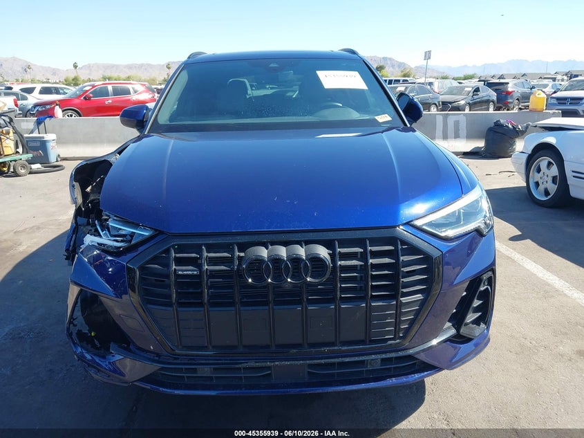 2024 Audi Q3 Premium Plus 45 Tfsi S Line Quattro Tiptronic VIN: WA1EECF33R1107460 Lot: 45355939