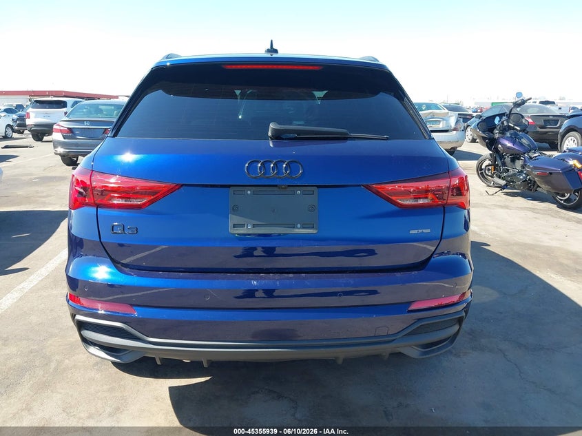 2024 Audi Q3 Premium Plus 45 Tfsi S Line Quattro Tiptronic VIN: WA1EECF33R1107460 Lot: 45355939