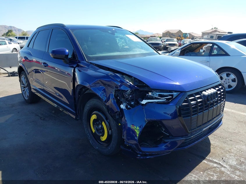 Vin: wa1eecf33r1107460, lot: 45853886, audi q3 premium plus 45 tfsi s line quattro tiptronic 2024 img_1