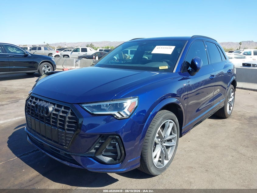 Vin: wa1eecf33r1107460, lot: 45853886, audi q3 premium plus 45 tfsi s line quattro tiptronic 20242