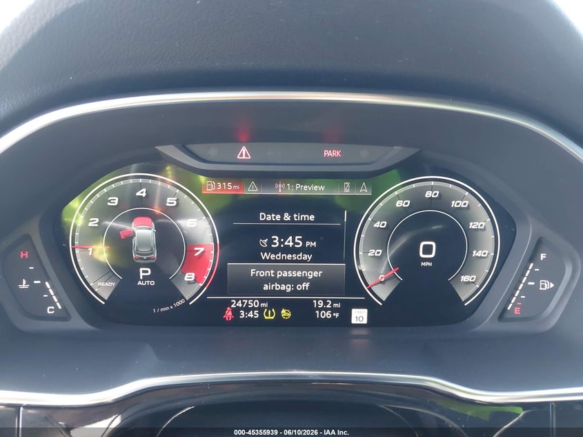 2024 Audi Q3 Premium Plus 45 Tfsi S Line Quattro Tiptronic VIN: WA1EECF33R1107460 Lot: 45355939