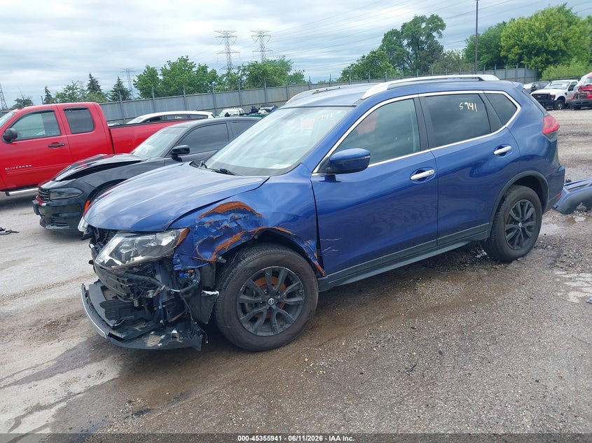 2017 Nissan Rogue Sv KNMAT2MV7HP553504 photo 1