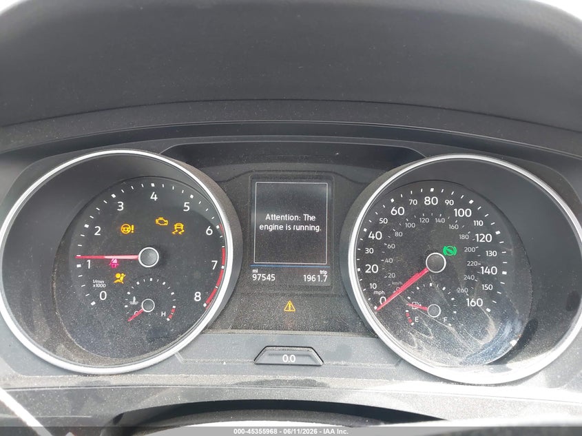 2020 VOLKSWAGEN TIGUAN auction photo 7