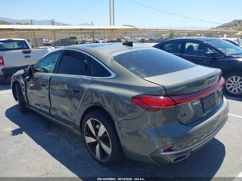 Vin: wau2bcfu5sn109491, lot: 45853927, audi all-new a5 premium plus tfsi quattro s tronic 20253