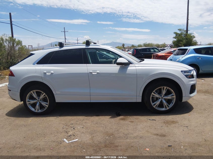 2019 Audi Q8 55 Premium VIN: WA1AVAF12KD038170 Lot: 45355981
