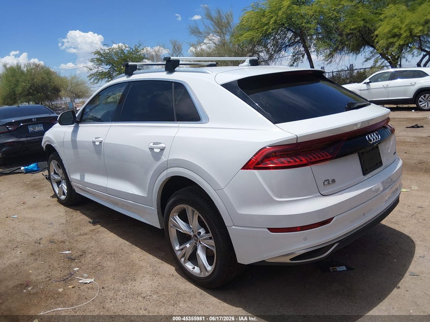 Vin: wa1avaf12kd038170, lot: 45853928, audi q8 55 premium 20193