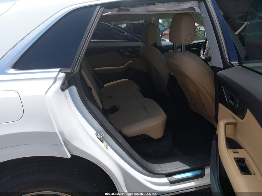 2019 Audi Q8 55 Premium VIN: WA1AVAF12KD038170 Lot: 45355981