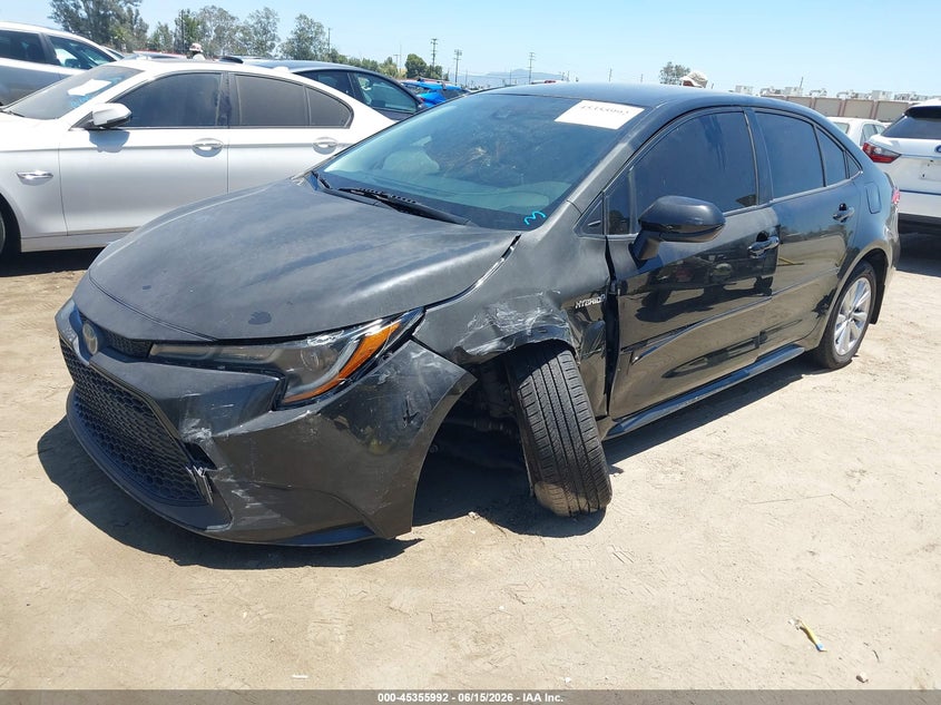 2020 TOYOTA COROLLA SEDAN 1.8L I-4 DOHC, VVT, 96HP