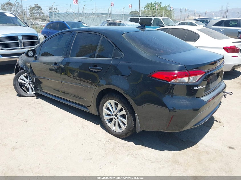 2020 TOYOTA COROLLA SEDAN 1.8L I-4 DOHC, VVT, 96HP