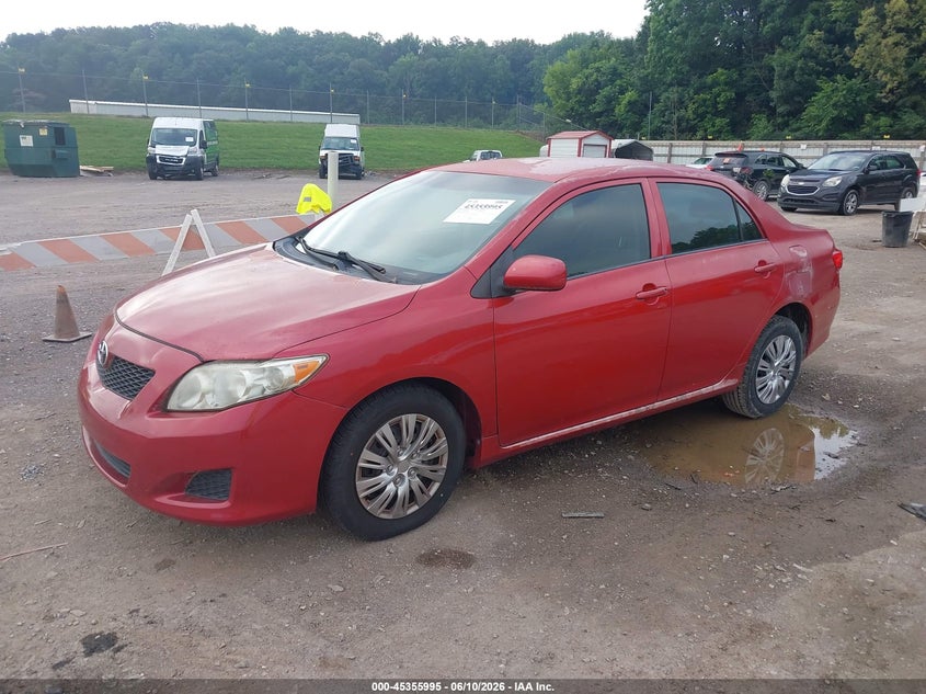 2009 Toyota Corolla Le JTDBL40E09J019500 photo 1