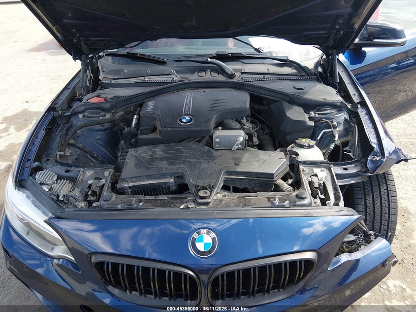 2015 BMW 228I VIN: WBA1F5C53FV257041 Lot: 45356000