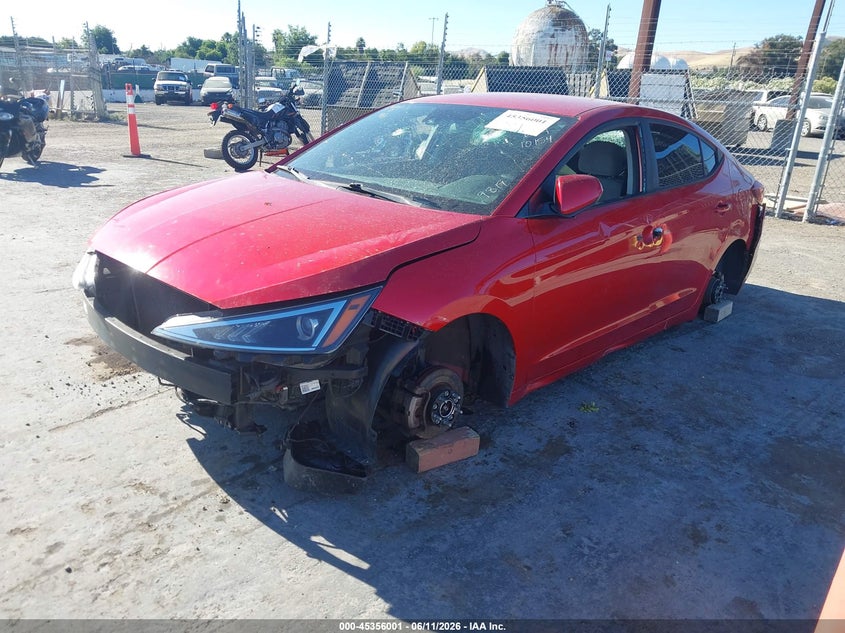 Vin: 5npd84lf1lh569819, lot: 45853948, hyundai elantra sel 20202