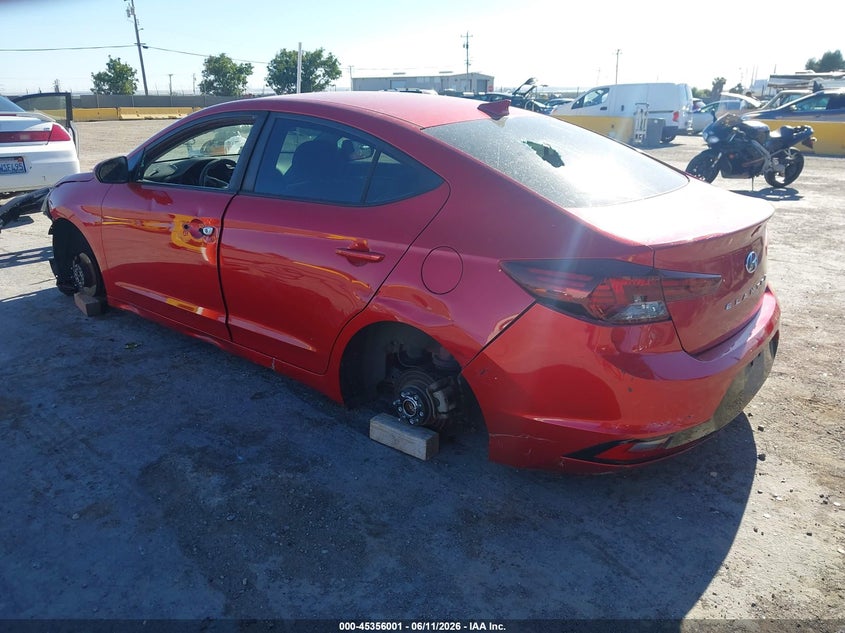 Vin: 5npd84lf1lh569819, lot: 45853948, hyundai elantra sel 20203