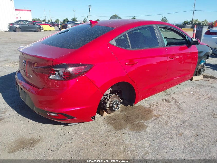 Vin: 5npd84lf1lh569819, lot: 45853948, hyundai elantra sel 20204