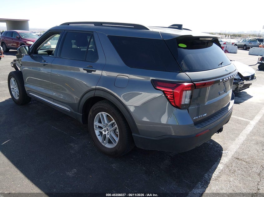 Vin: 1fmuk7dh9sgc40545, lot: 45853974, ford explorer active 20253