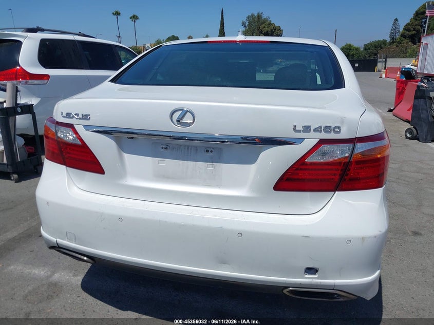 2010 Lexus Ls 460 VIN: JTHBL5EF1A5096007 Lot: 45356032