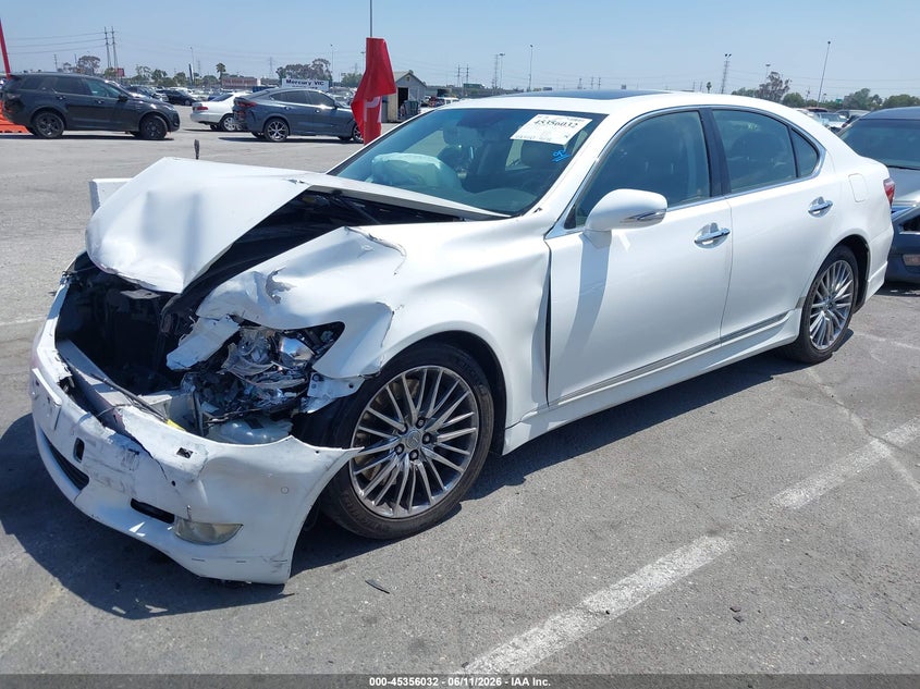 Vin: jthbl5ef1a5096007, lot: 45853979, lexus ls 460 20102