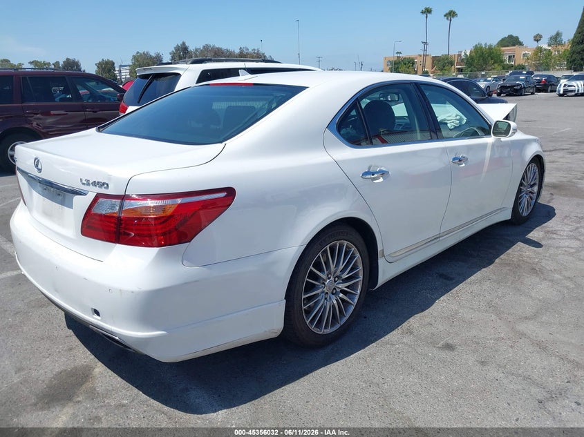 Vin: jthbl5ef1a5096007, lot: 45853979, lexus ls 460 20104