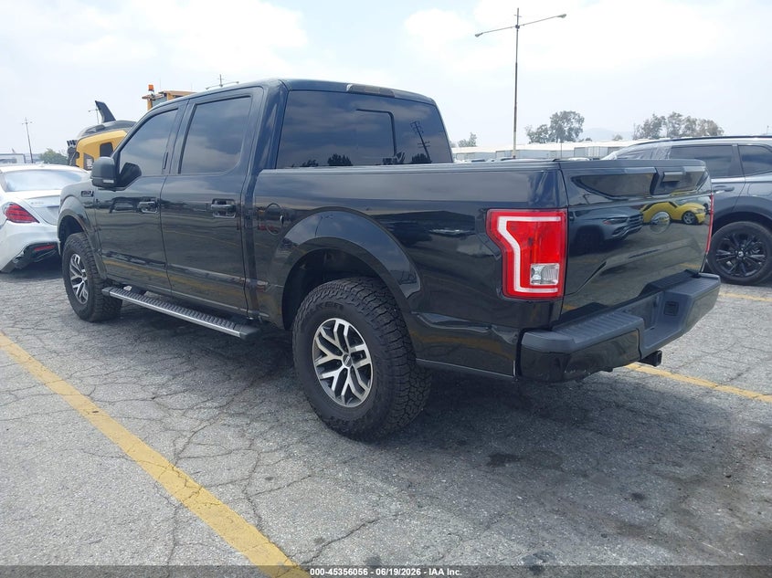 Vin: 1ftew1cf1gke04739, lot: 45854003, ford f-150 xlt 20163